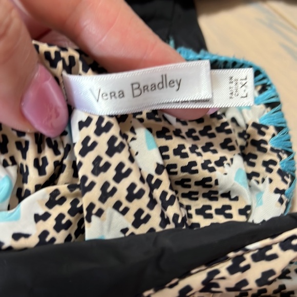 Vera Bradley Cover Up with tie waist and pockets - Picture 3 of 3